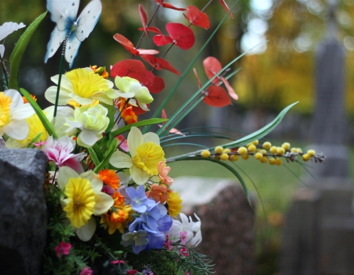 Floraison des tombes